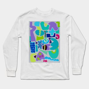 The Shape of More Things to Come - My Original Art Long Sleeve T-Shirt